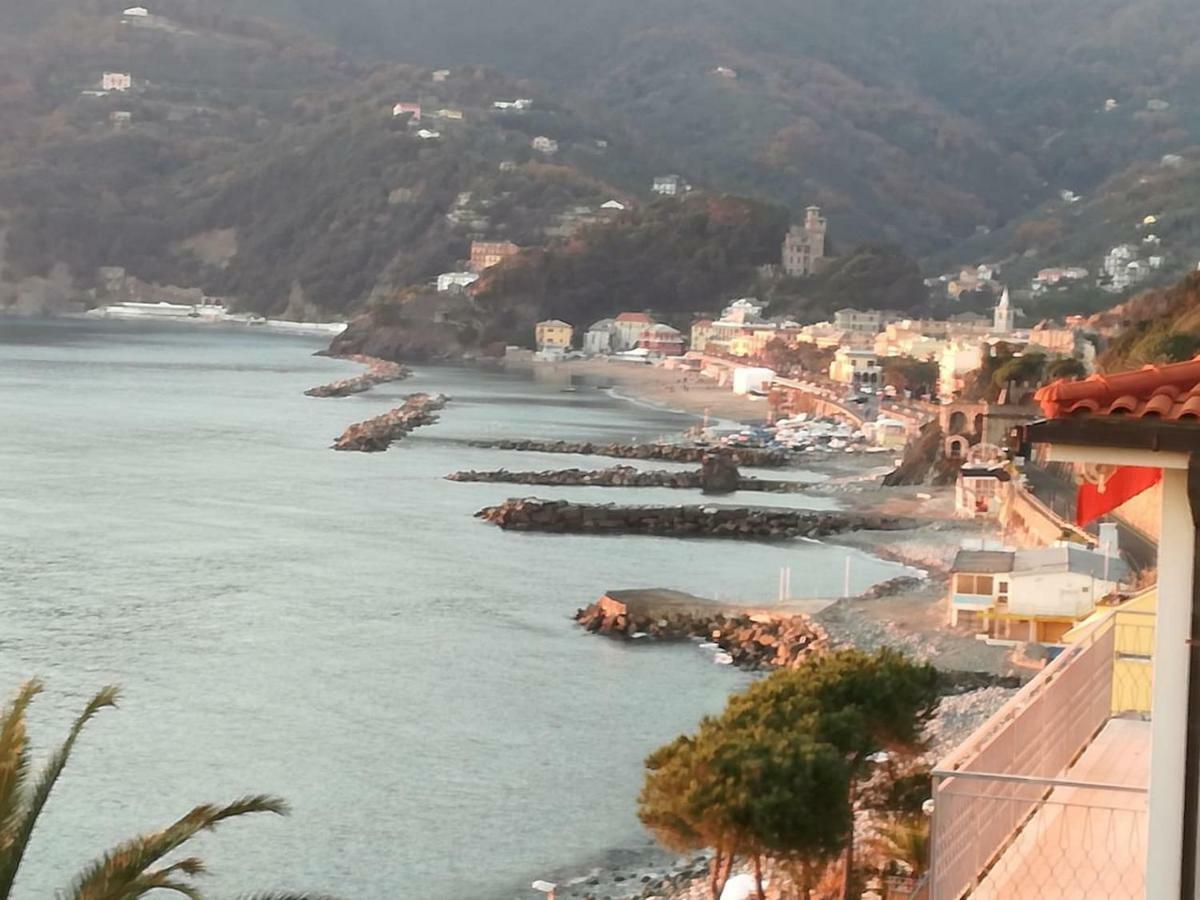 Un Gioiello Con Vista Mare Villa Moneglia Eksteriør bilde