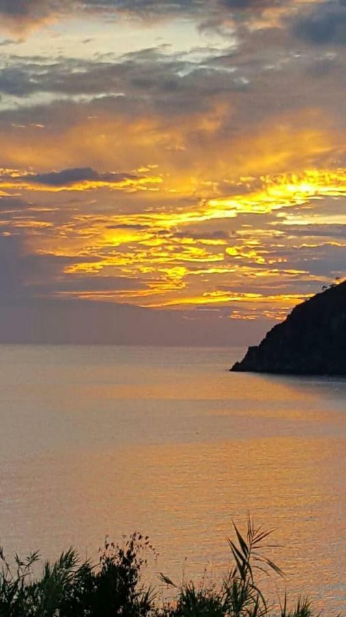Un Gioiello Con Vista Mare Villa Moneglia Eksteriør bilde
